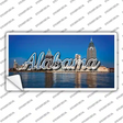 Alabama City Skyline State Novelty Sticker Decal