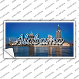 Alabama City Skyline State Novelty Sticker Decal