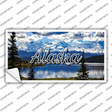 Alaska Snowy Mountains State Novelty Sticker Decal