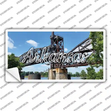 Arkansas Rusty Bridge State Novelty Sticker Decal