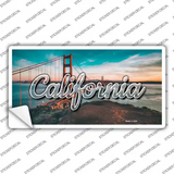 California Golden Gate Bridge State Novelty Sticker Decal