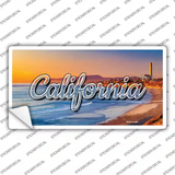 California Beach State Novelty Sticker Decal