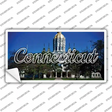 Connecticut Capital Building State Novelty Sticker Decal