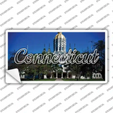 Connecticut Capital Building State Novelty Sticker Decal