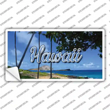 Hawaii Palm Trees State Novelty Sticker Decal
