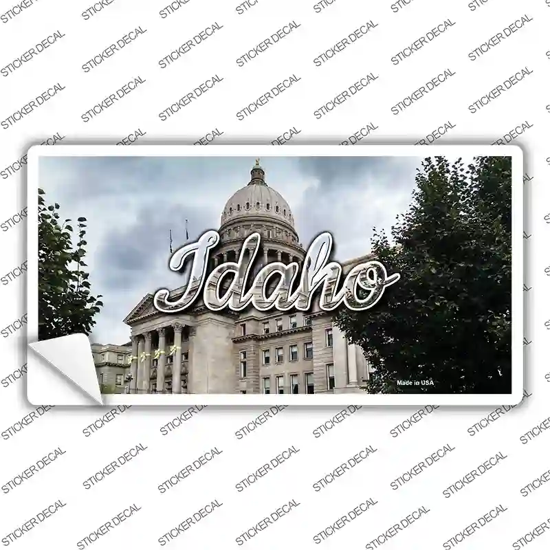 Idaho Capital Building State Novelty Sticker Decal