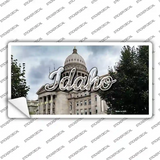 Idaho Capital Building State Novelty Sticker Decal