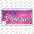 Drama Pink Novelty Sticker Decal