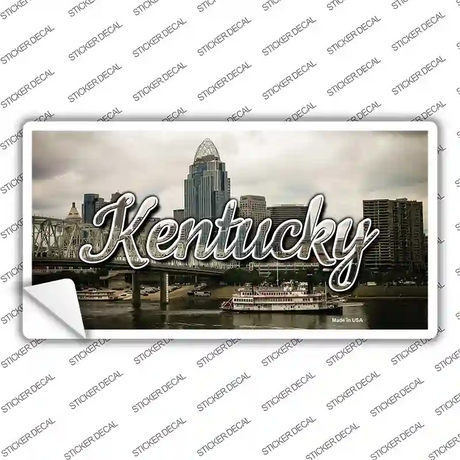 Kentucky City Skyline State Novelty Sticker Decal