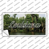 Louisiana Swamp State Novelty Sticker Decal