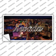 Nevada City Lights State Novelty Sticker Decal