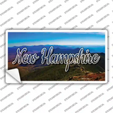 New Hampshire Mountain Range State Novelty Sticker Decal