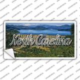 North Carolina Dam State Novelty Sticker Decal