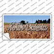 North Dakota Wheat Farm State Novelty Sticker Decal