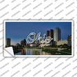 Ohio River City Skyline State Novelty Sticker Decal