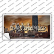 Oklahoma Sunset Skyline State Novelty Sticker Decal