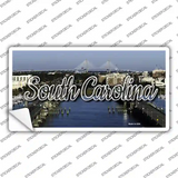 South Carolina City Bridge State Novelty Sticker Decal