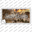 South Dakota Mt Rushmore State Novelty Sticker Decal