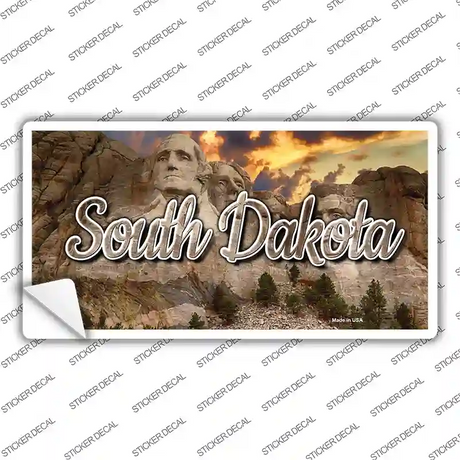 South Dakota Mt Rushmore State Novelty Sticker Decal