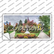 Vermont State Building State Novelty Sticker Decal