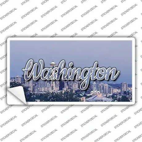 Washington Space Needle State Novelty Sticker Decal