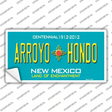 Arroyo Hondo Teal New Mexico Novelty Sticker Decal