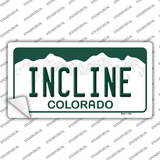 Incline Colorado Novelty Sticker Decal