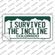 I Survived The Incline Colorado Novelty Sticker Decal
