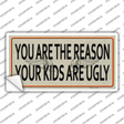 You Are The Reason Novelty Sticker Decal