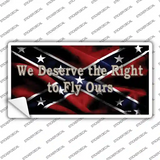 We Deserve The Right Novelty Sticker Decal