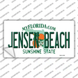 Jensen Beach Florida Novelty Sticker Decal