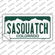 Sasquatch Colorado Novelty Sticker Decal