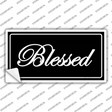 Blessed Black Novelty Sticker Decal
