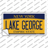 Lake George New York Novelty Sticker Decal