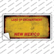 New Mexico Rusty Blank Novelty Sticker Decal