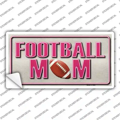 Football Mom Novelty Sticker Decal