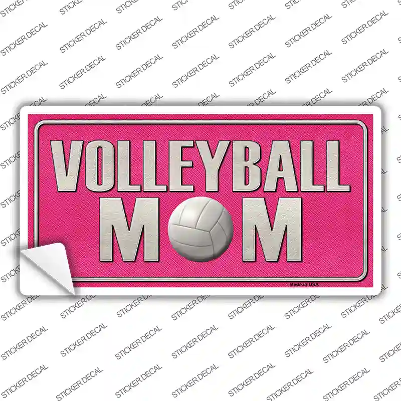 Volleyball Mom Novelty Sticker Decal