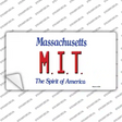 MIT Massachusetts State Novelty Sticker Decal