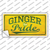 Ginger Pride Novelty Sticker Decal
