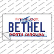 Bethel North Carolina State Novelty Sticker Decal