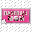 Baseball Mom Novelty Sticker Decal