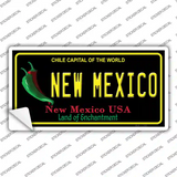 New Mexico Black State Novelty Sticker Decal