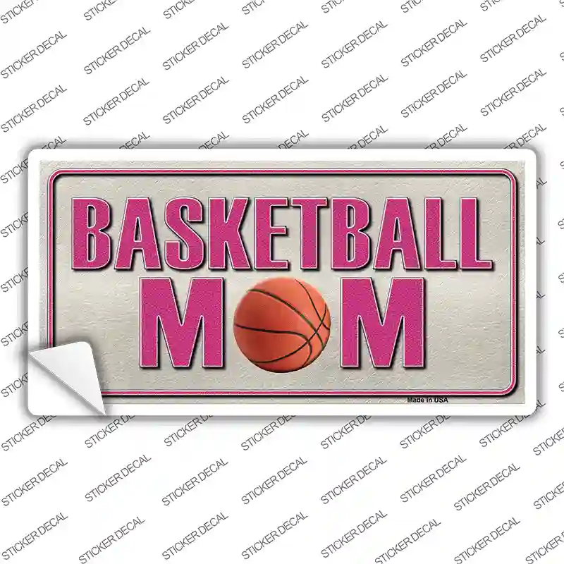 Basketball Mom Novelty Sticker Decal