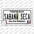 Sabana Seca Puerto Rico State Novelty Sticker Decal