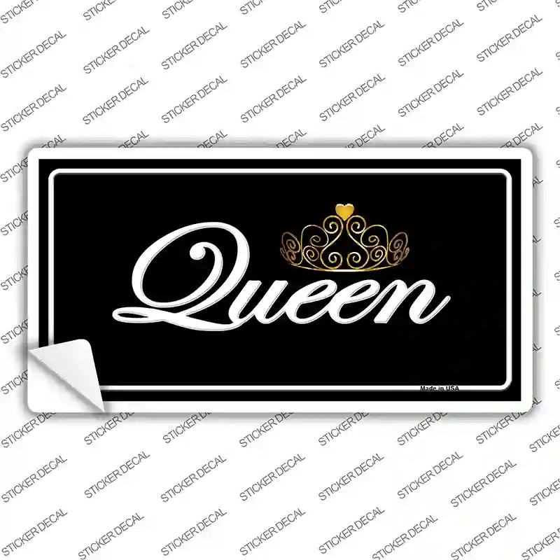 Queen Novelty Sticker Decal