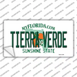 Tierra Verde Florida Novelty Sticker Decal