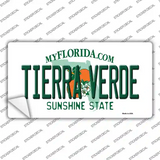 Tierra Verde Florida Novelty Sticker Decal