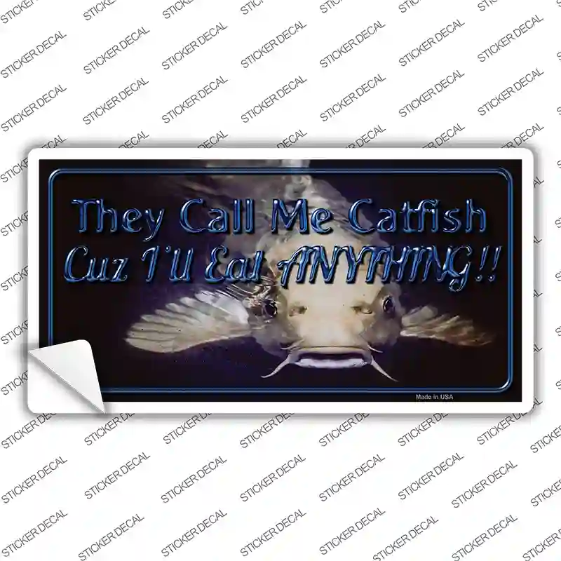 They Call Me Catfish Novelty Sticker Decal