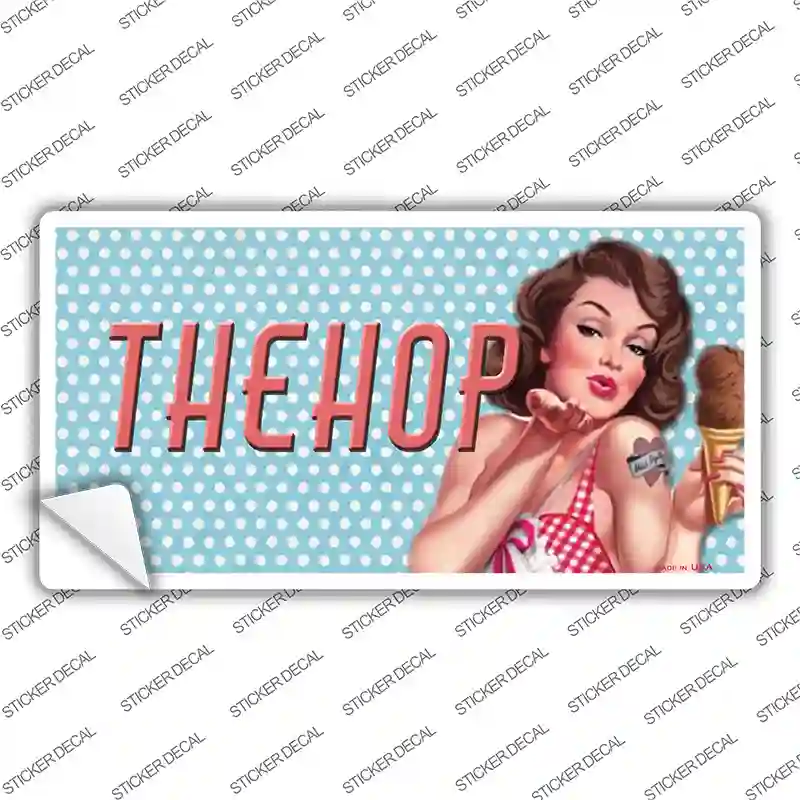 The Hop Vine Pinup Novelty Sticker Decal