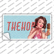 The Hop Vine Pinup Novelty Sticker Decal